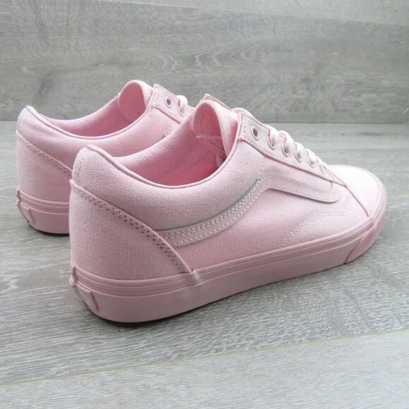 Vans Old Skool Pastel Mono Pink Mens Size 8 / Womens Size 9.5 NEW - Picture 7 of 13